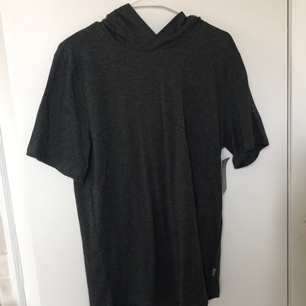 Threads 4 Thought men's hooded t shirt